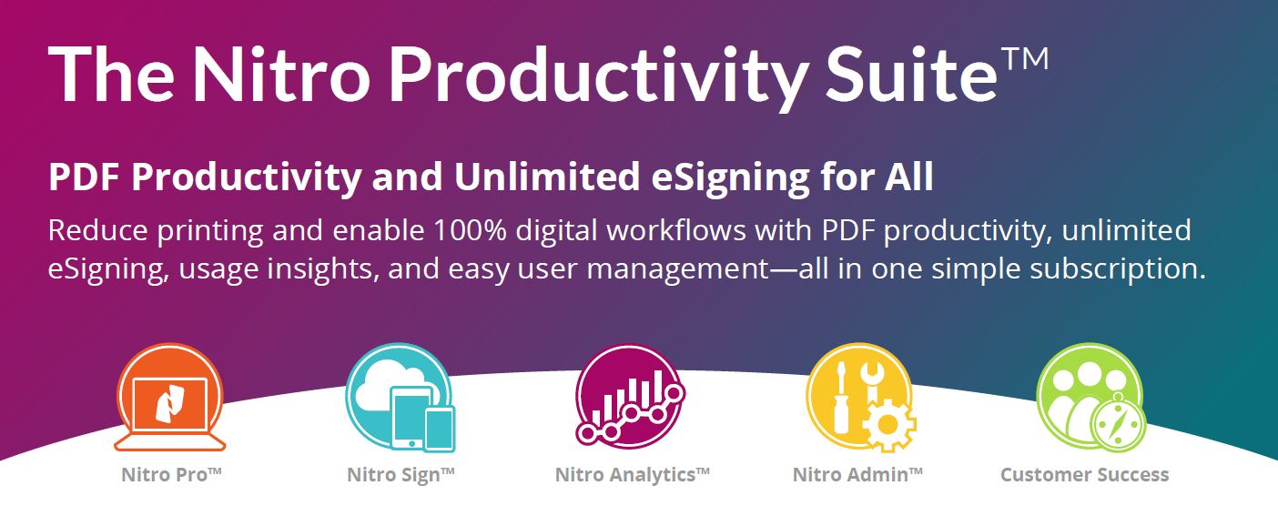 Nitro productivity Suite